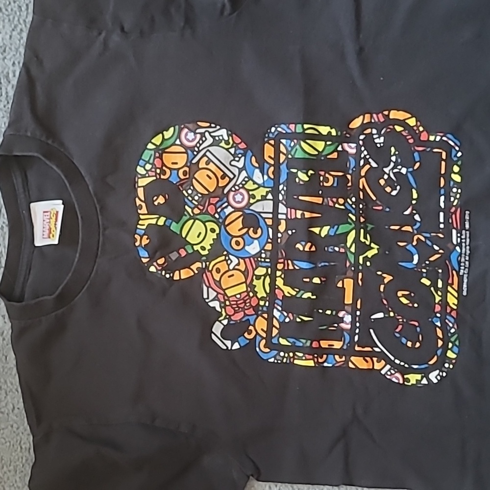 BAPE Baby Milo x Marvel Comics T-shirt